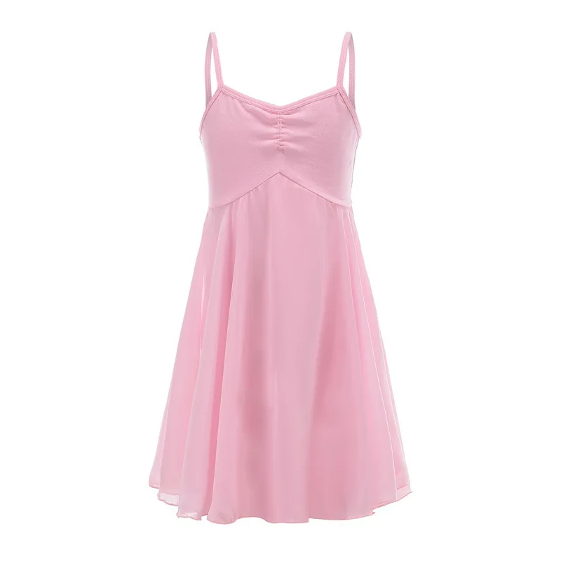 Children Summer Pink Ballet Dr - Summer Clothing Set For Girls avaliação e preço
