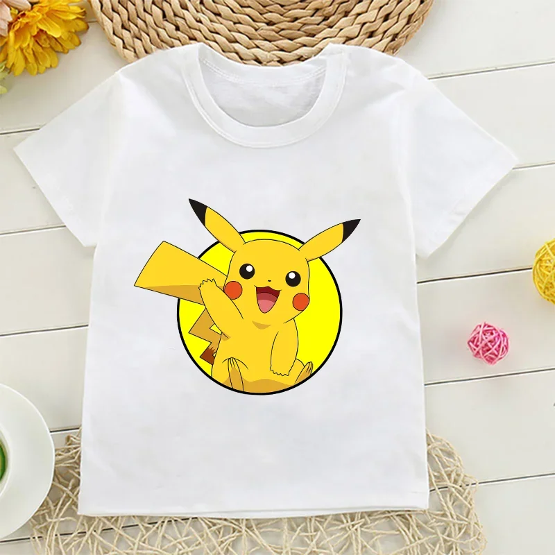 Pikachu Pokemon Cotton T Shirt - Summer Clothing For Baby Boy avaliação e preço
