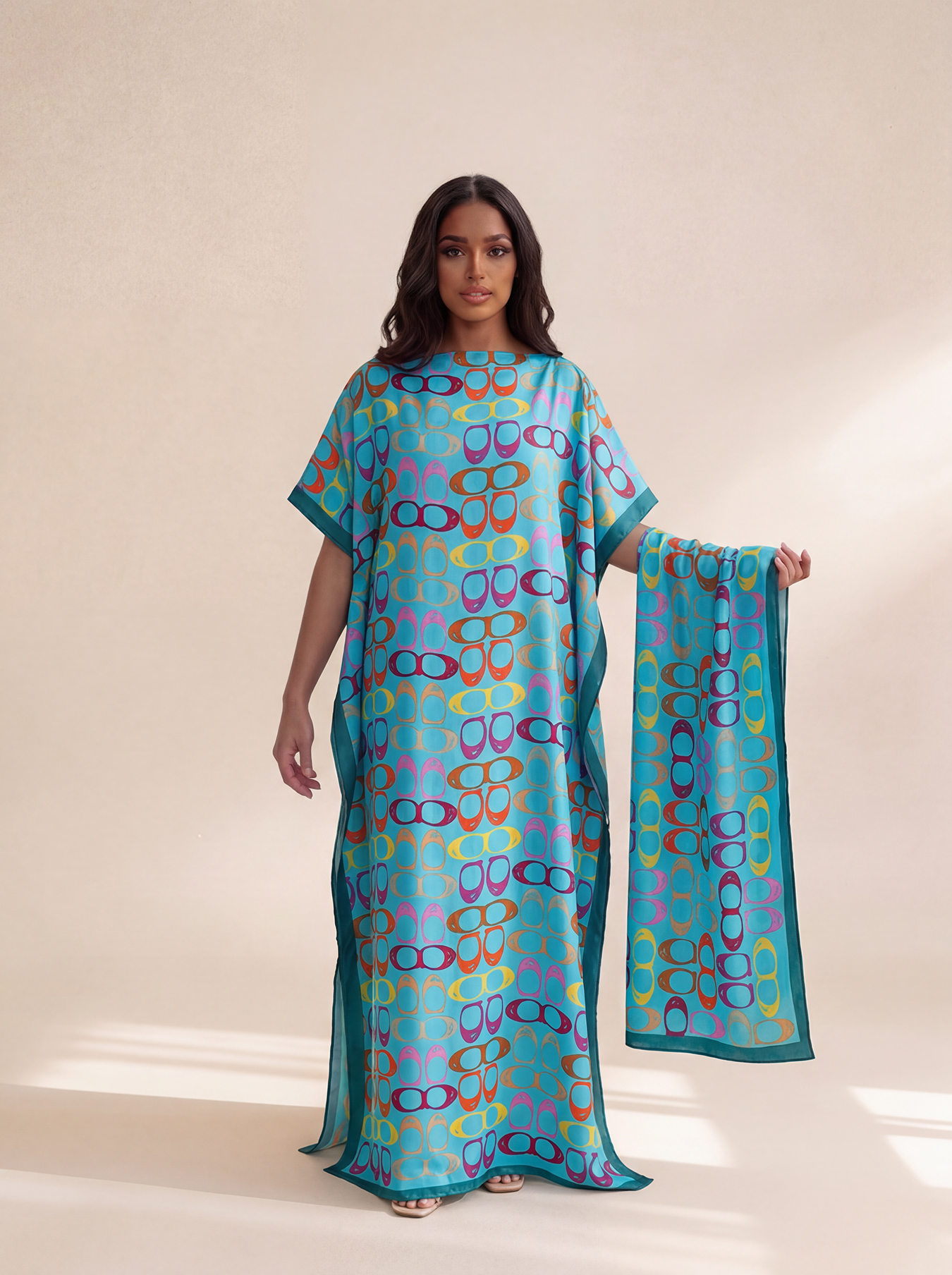 New Style Long Loose Silk Blen - Summer Clothing For Older Women avaliação e preço