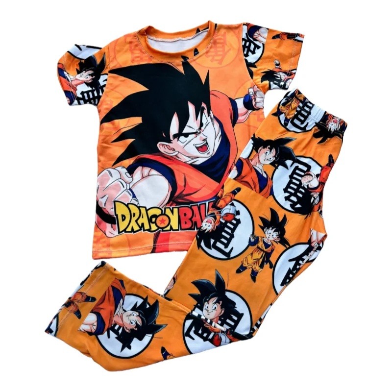2026 Bandai Pajama Set Son Gok - Summer Clothing For Baby Boy avaliação e preço