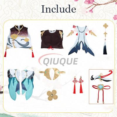 Game Genshin Impact Shenhe Cos - Romper Playsuit Women avaliação e preço