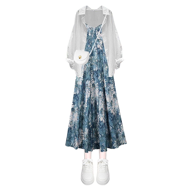 Spring Fashion Women's Floral  - Sundress Midi Floral avaliação e preço