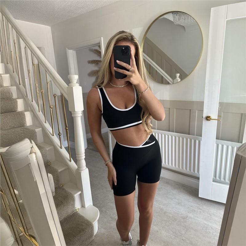 Women Y2K 2 Piece Workout Set  - Summer Yoga Clothing avaliação e preço