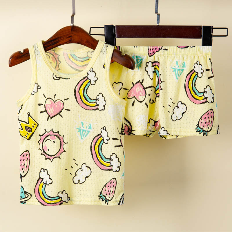 1 to 9 Years Summer Boys Pajam - Summer Clothing Newborn avaliação e preço