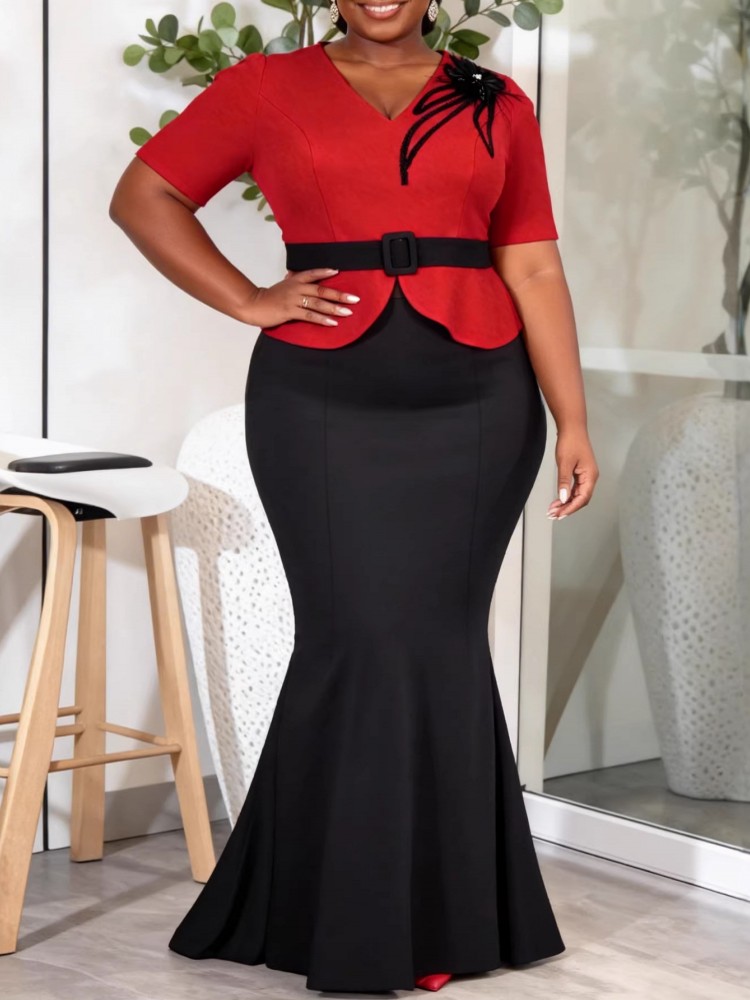 L-4XL Plus Size Clothes Evenin - Summer Evenings Clothing avaliação e preço