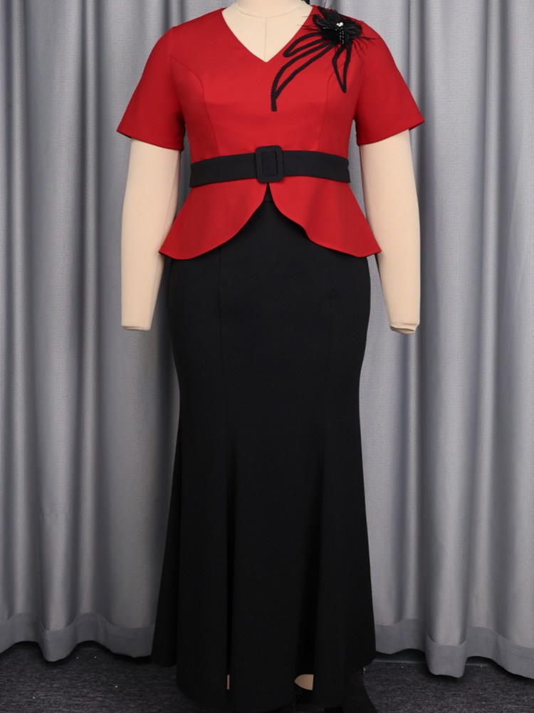 L-4XL Plus Size Clothes Evenin - Summer Evenings Clothing avaliação e preço