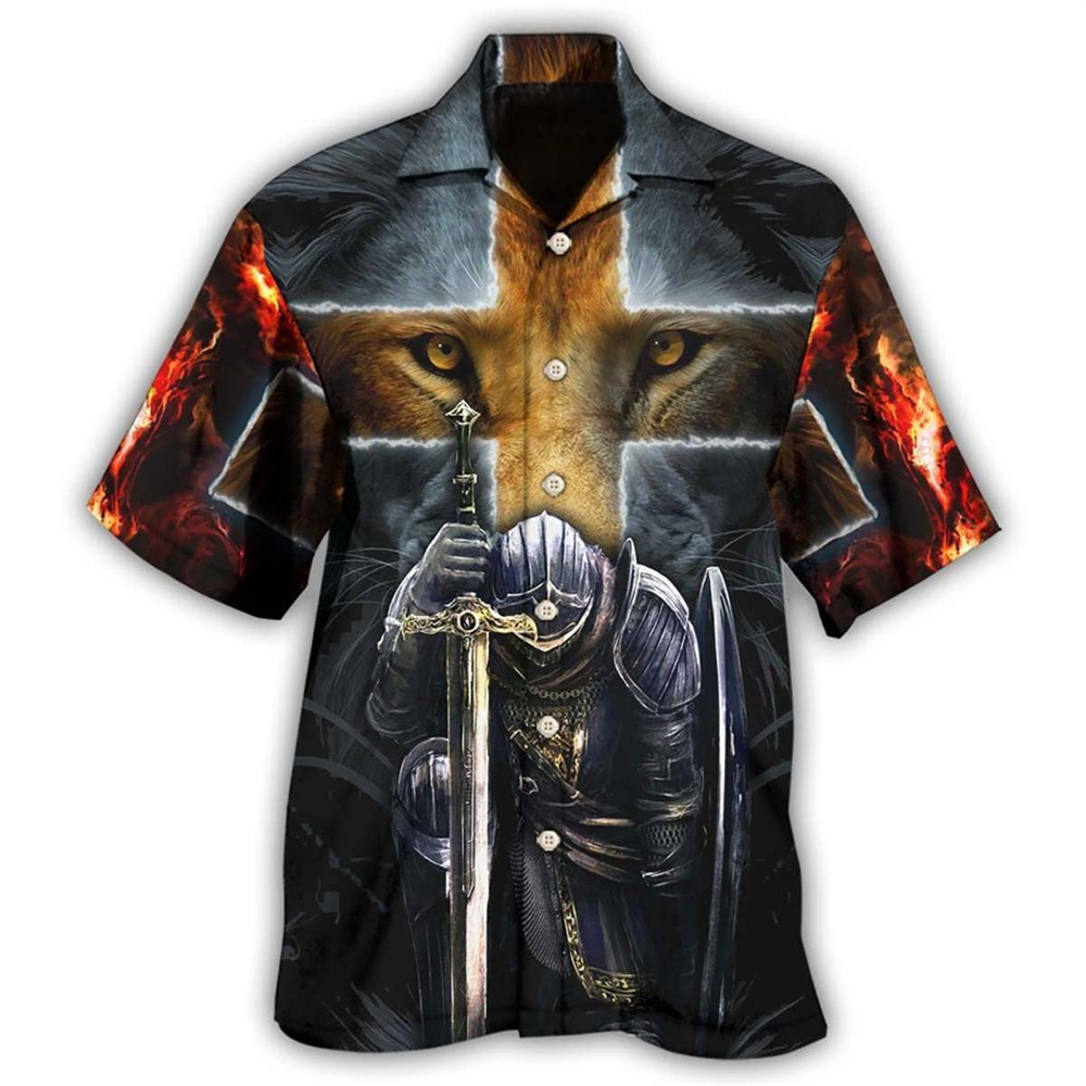 2024 Viking Men's Shirt Animal - Summer Viking Clothing avaliação e preço