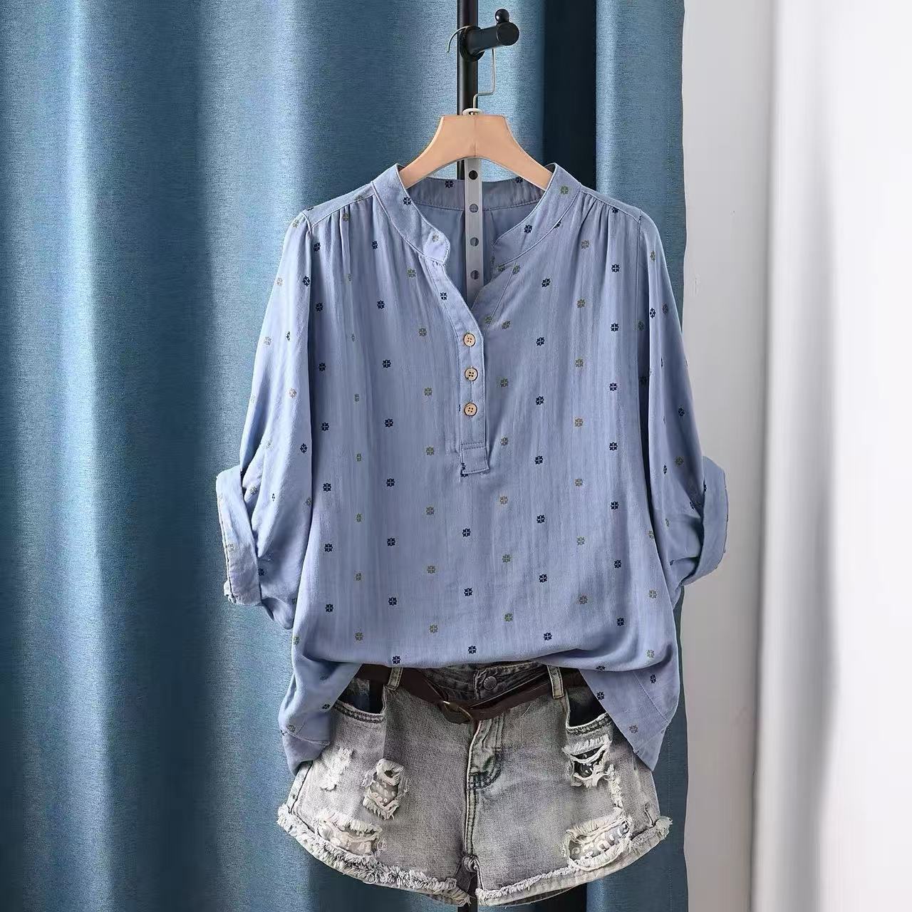 2026 Women's blouse women Japa - Summer Clothing In Japan avaliação e preço