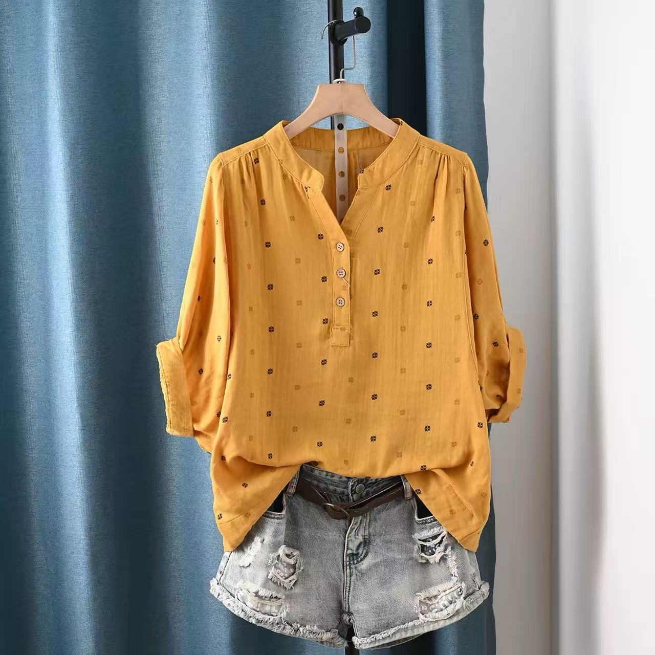 2026 Women's blouse women Japa - Summer Clothing In Japan avaliação e preço