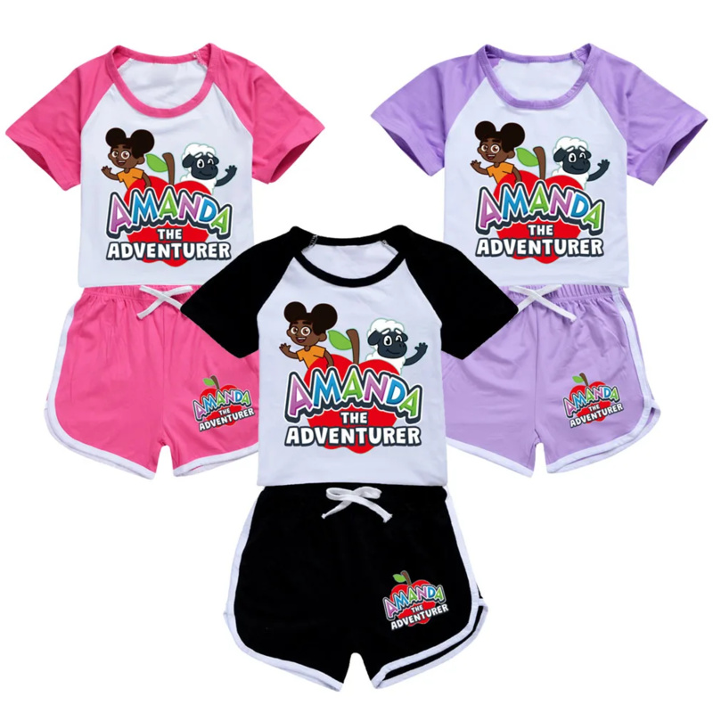AIAI 2025Fashion Girls AMANDAi - Summer Clothing Set For Girls avaliação e preço