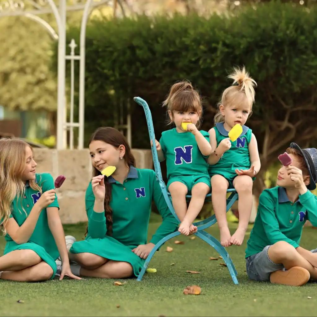 2026 Mali's SS Green Polo Coll - Summer Clothing For Baby Boy avaliação e preço