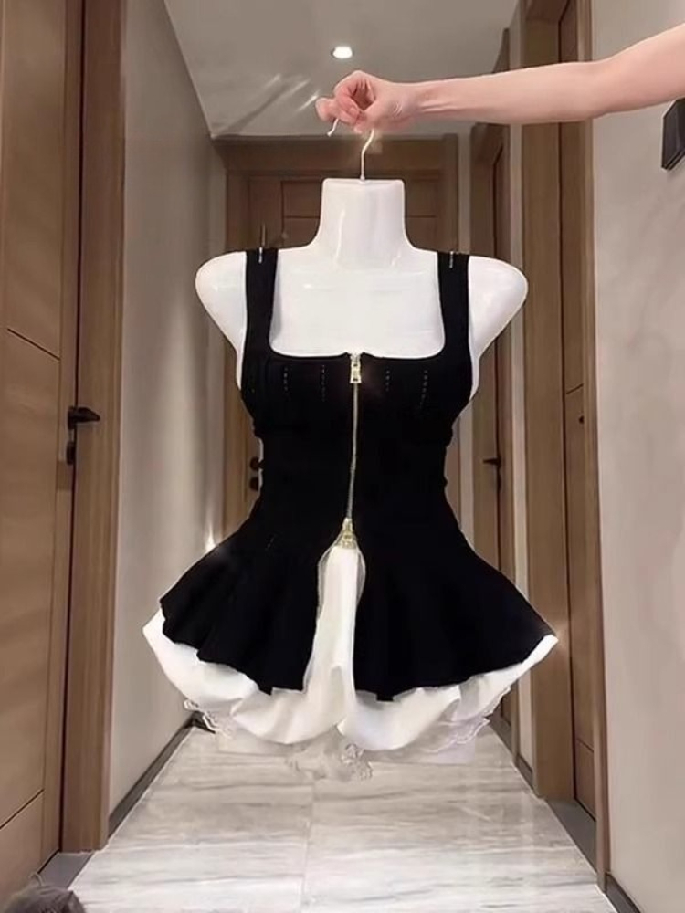Summer Gothic Hot Girl Slim Sl - Summer Clothing Set For Girls avaliação e preço