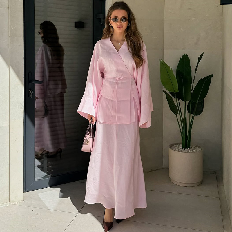 Two Pieces Women Dress Sets So - Summer Clothing For Older Women avaliação e preço
