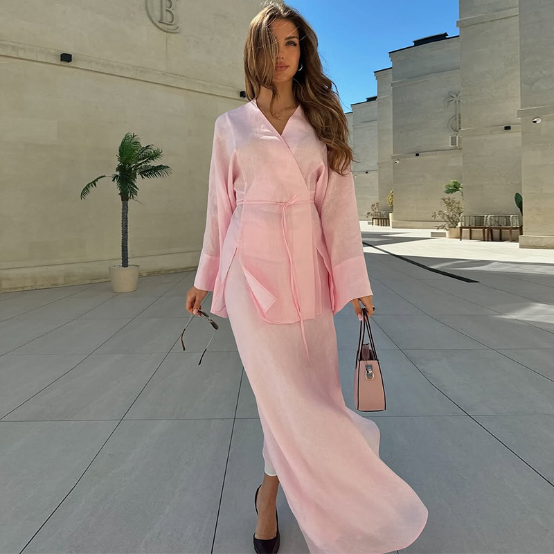 Two Pieces Women Dress Sets So - Summer Clothing For Older Women avaliação e preço