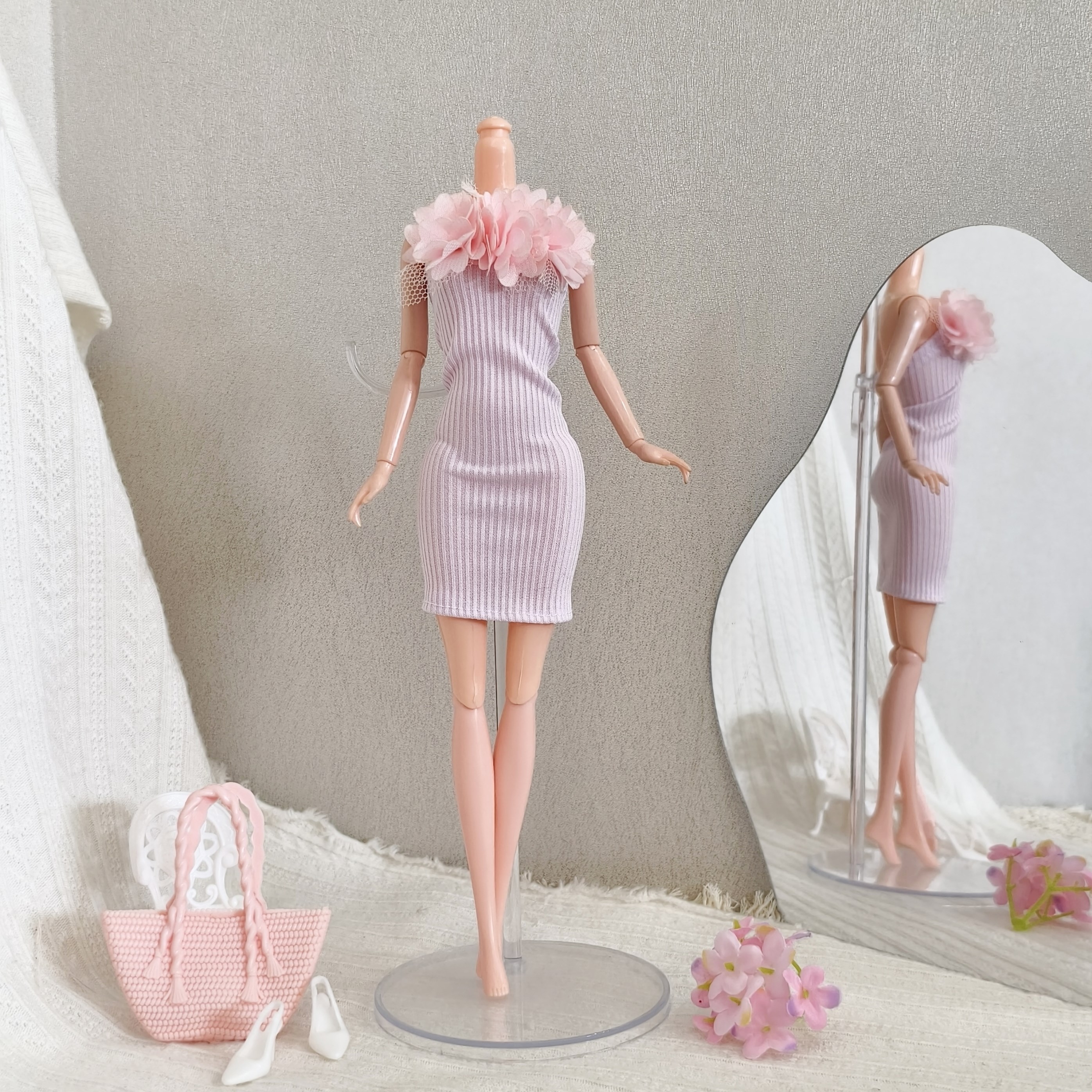 French Petal Slim Dress Fashio - Summer Clothing Newborn avaliação e preço