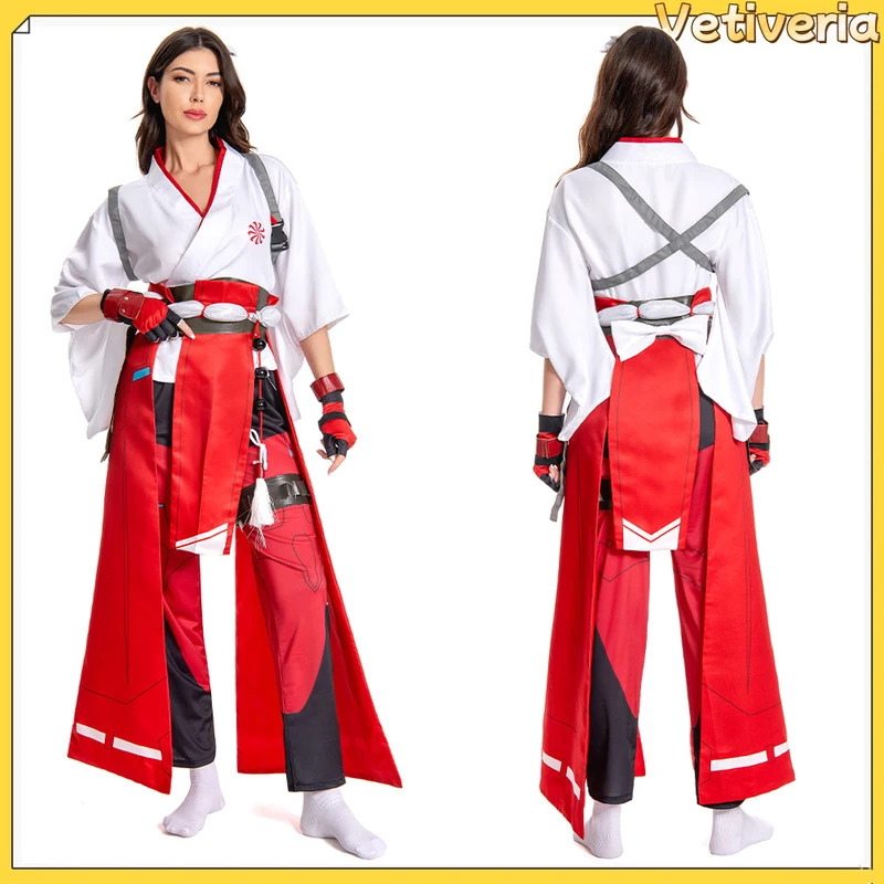 Game OW Kiriko Cosplay Costume - Romper Playsuit Women avaliação e preço