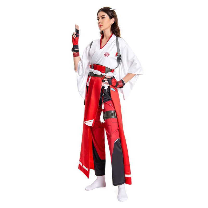 Game OW Kiriko Cosplay Costume - Romper Playsuit Women avaliação e preço