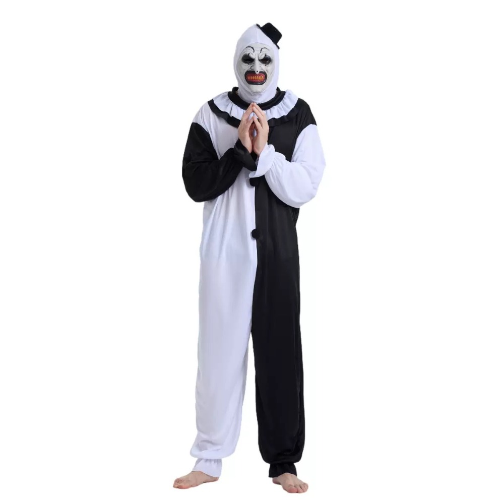 Terrifier Art Clown Joker Cosp - Romper Playsuit Women avaliação e preço
