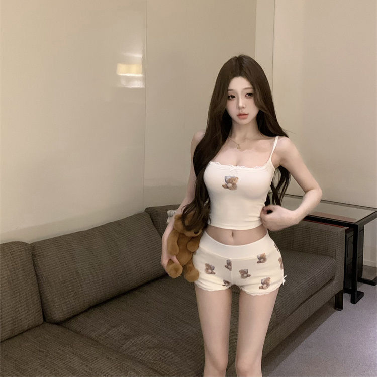 Two Piece Set,Camis and Short, - Summer Clothing Aesthetic avaliação e preço