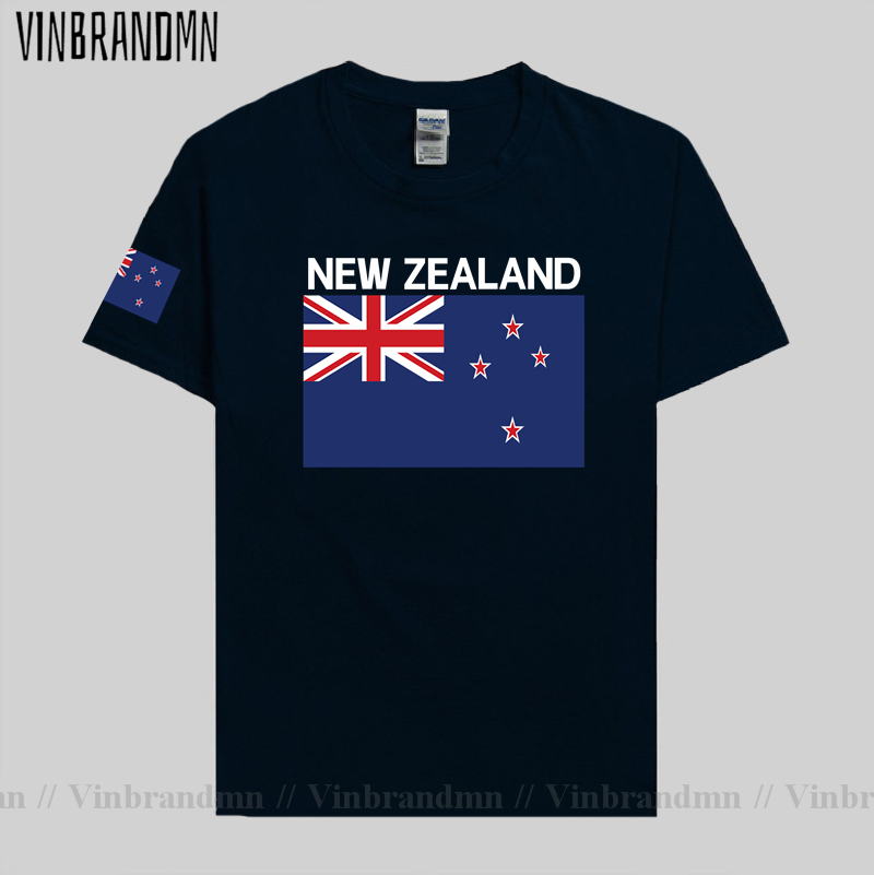 New Zealand Mens T shirt Jerse - Summer Clothing Nz avaliação e preço